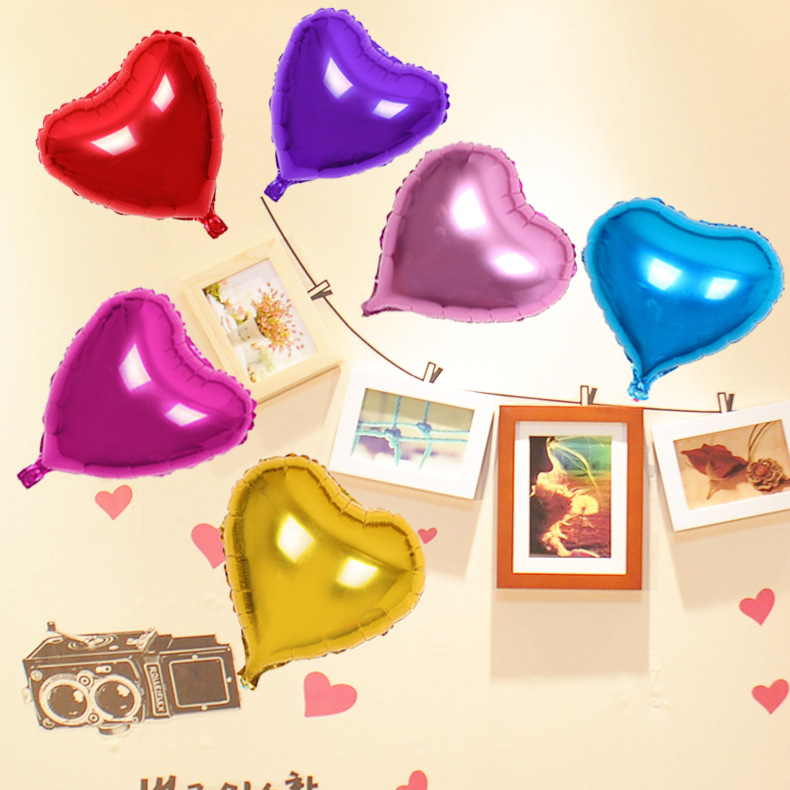 10 inch heart shape wedding favors party decoration balloons