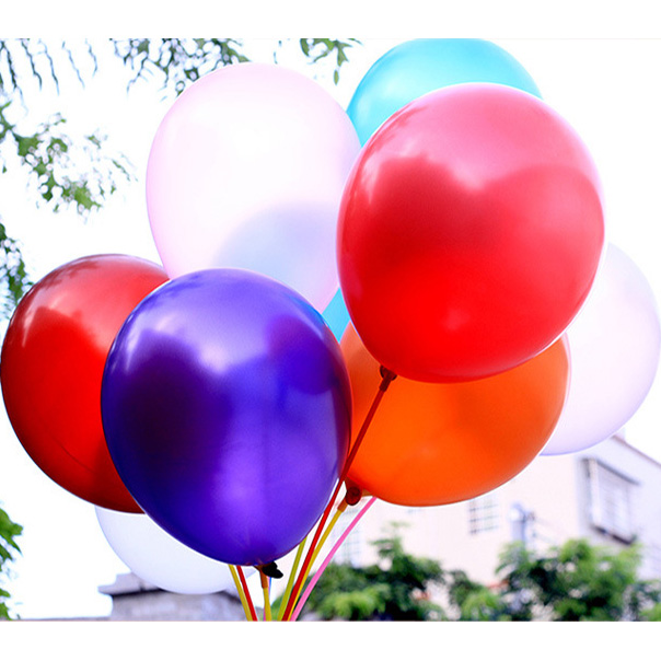 12 inch 3.2g eco-friendly advertising pearl latex balloons
