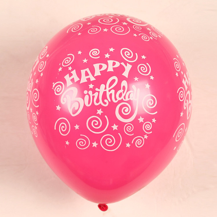 12 inch manufacturer custom advertising printed balloons