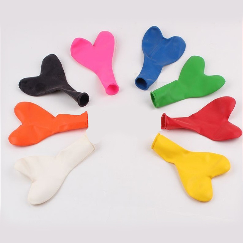 10 inch 2.2g heart shape standard color party balloons for sale