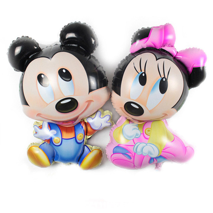 Cartoon mylar Mickey Mouse balloons for party decoration