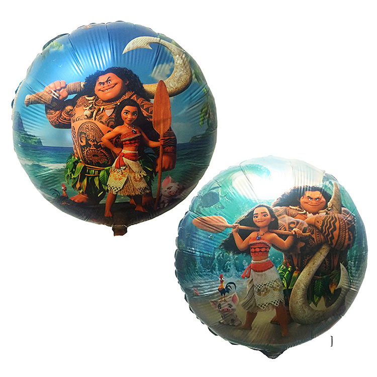Party Sea theme moana foil balloons