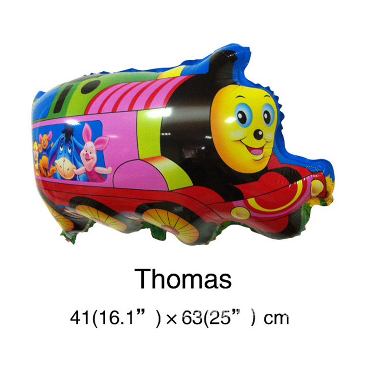 Kids toy Train Thomas foil balloon