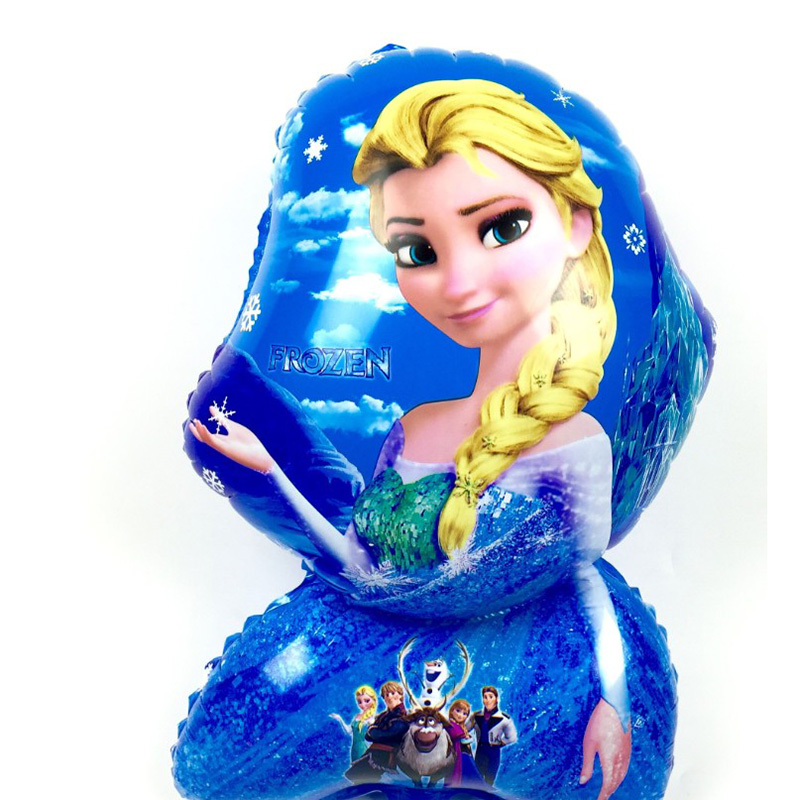 Blue Princess Frozen Foil Balloons