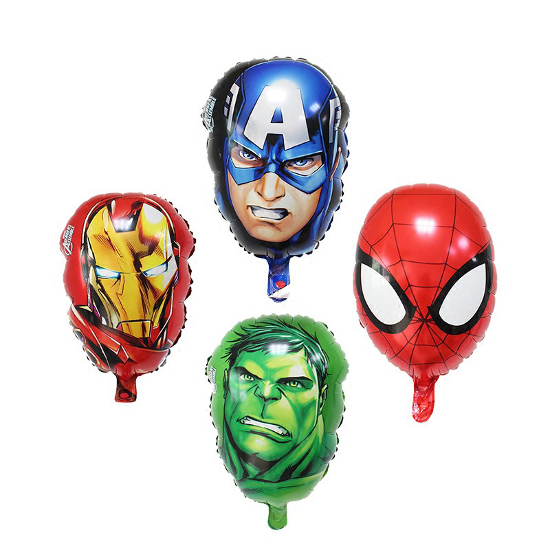 Captain America Marvel Hero Head foil balloons