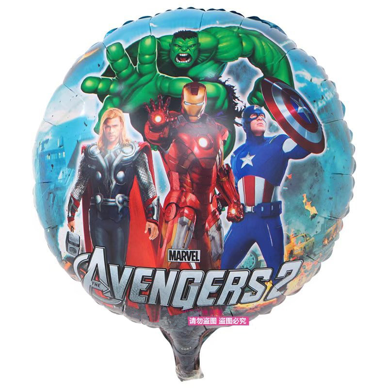 18 inch round Marvel's The Avengers foil balloons