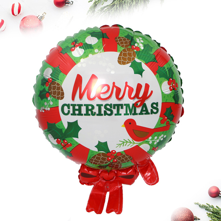 Merry Christmas Decoration foil balloons