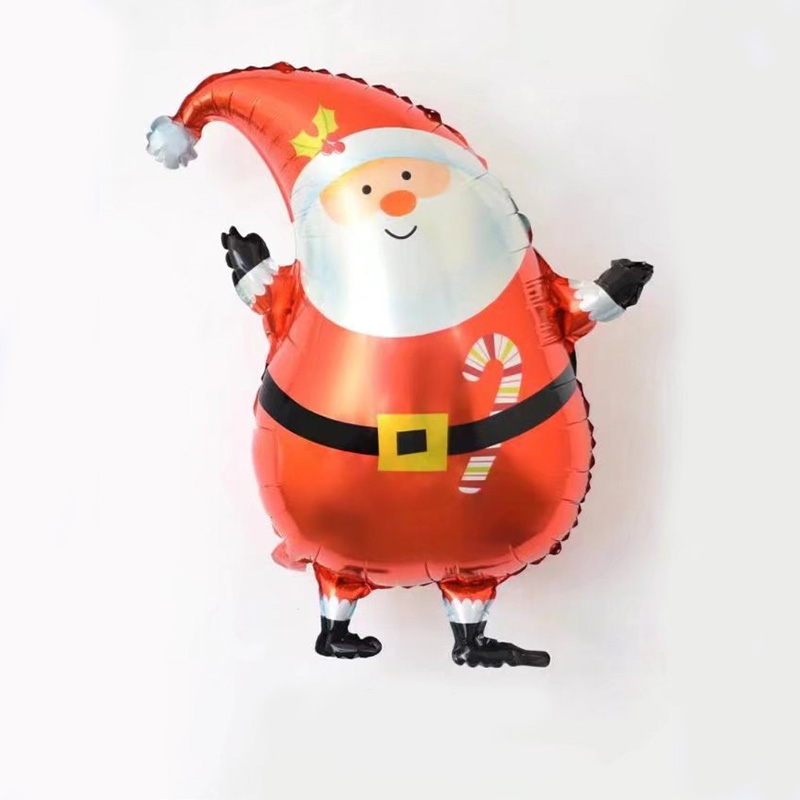 Christmas Santa Claus helium foil balloons