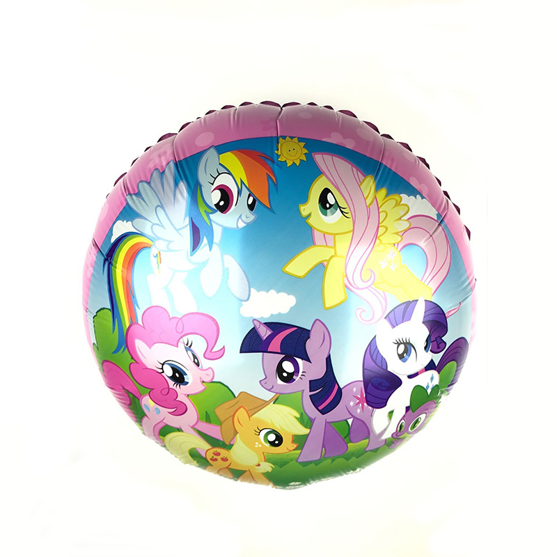 18 inch round shape MY LITTLE PONY foil balloons