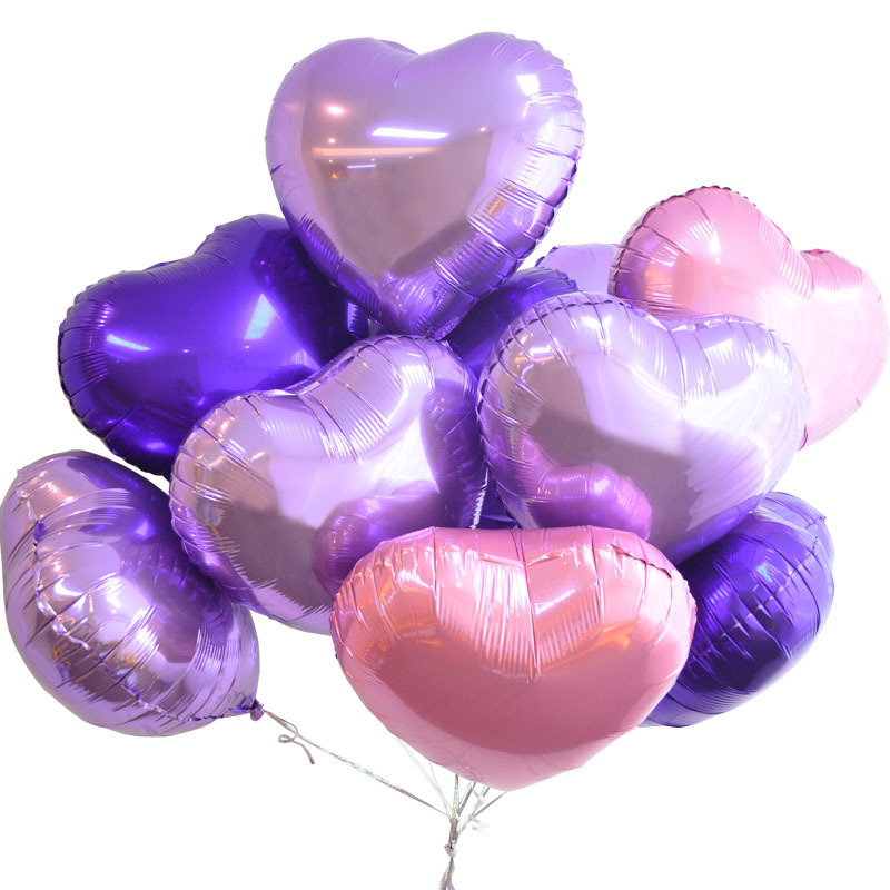 18 Inch Foil Love Heart Balloons