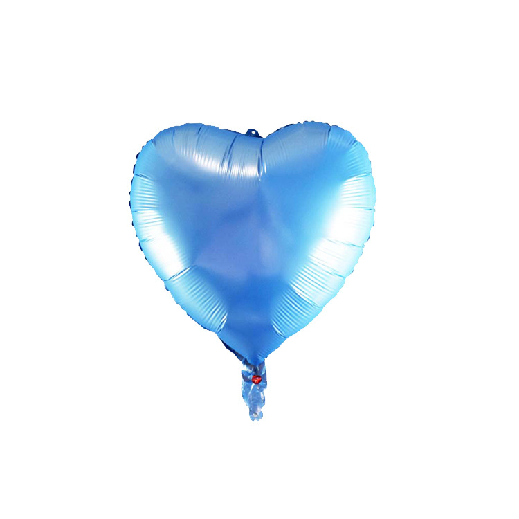 Love heart shape helium foil mylar ballon
