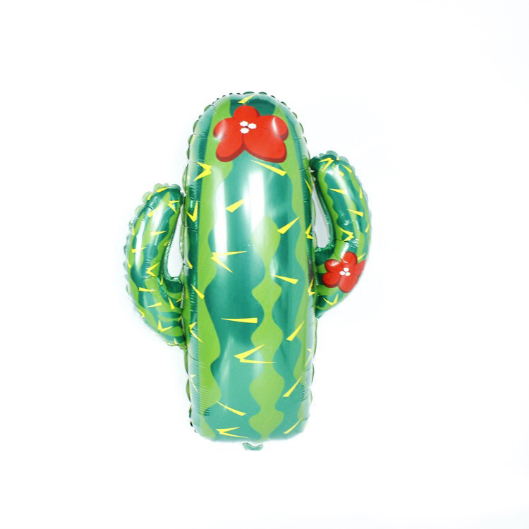 Cactus Shaped Helium Foil Balloons