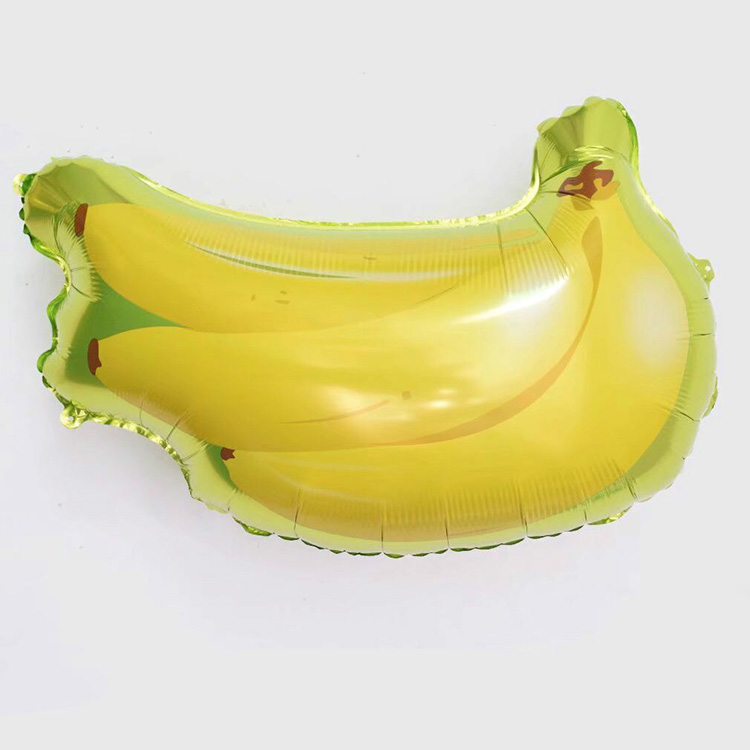 Fruit Banana Shaped Foil Balloons