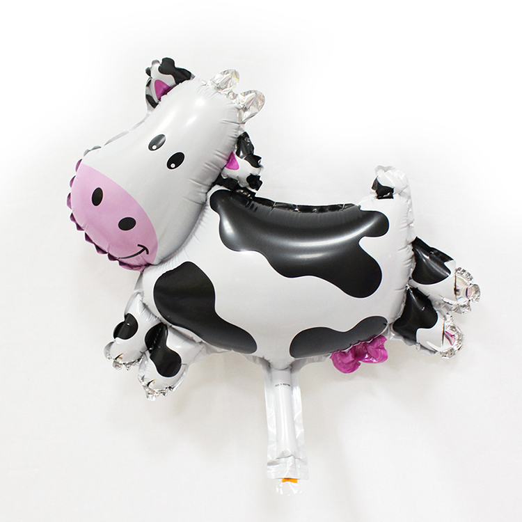 Mini Foil Animal Cow Balloon