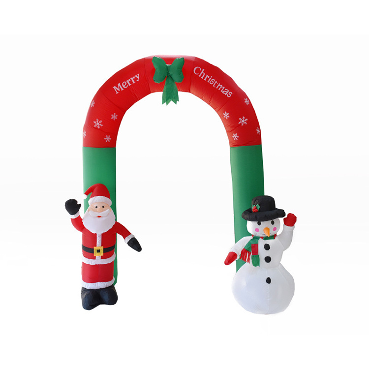 Christmas Decoration Santa Claus Snowman Inflatable Arch