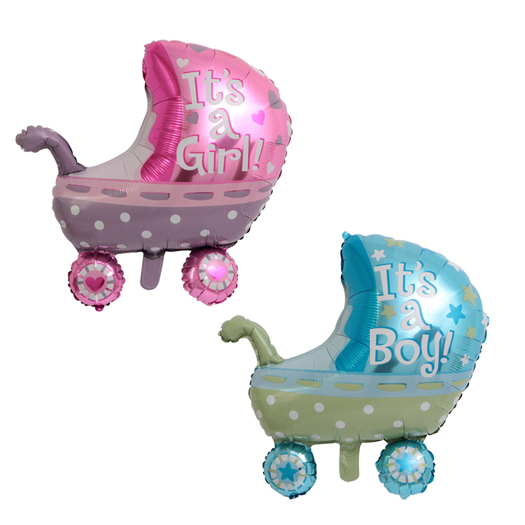Mylar Baby Carriage Balloons