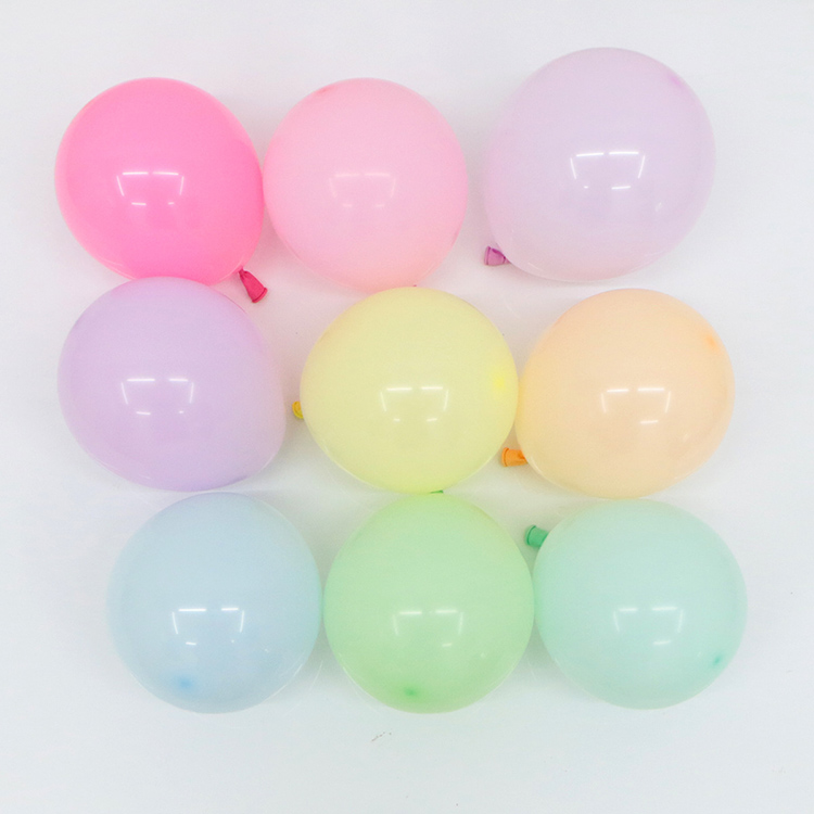 5 Inch Macaron Latex Balloons