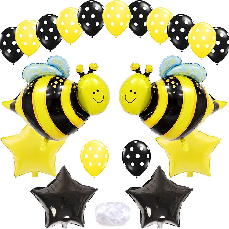 Honey Bee Balloon Set