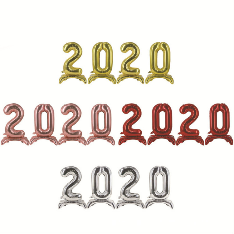 2020 Standing Number Balloons