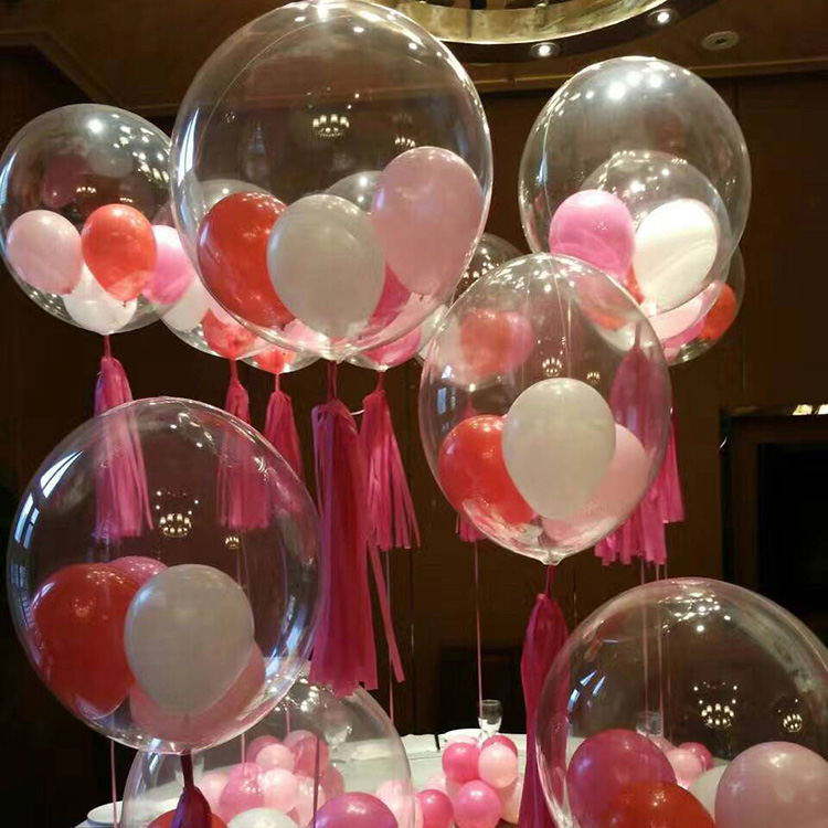 Giant wedding party decoration PVC transparent balloon