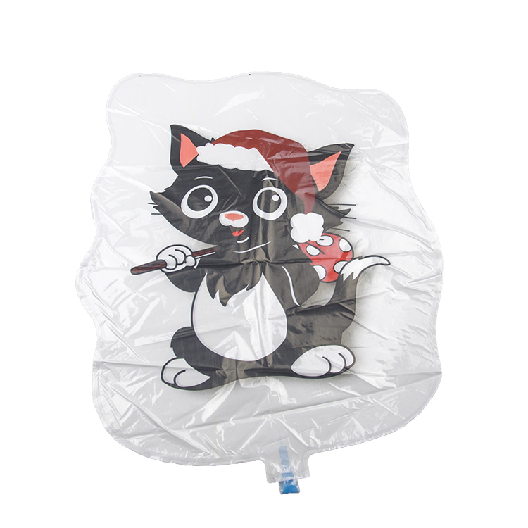 Animal cat printed customized aluminun balloon