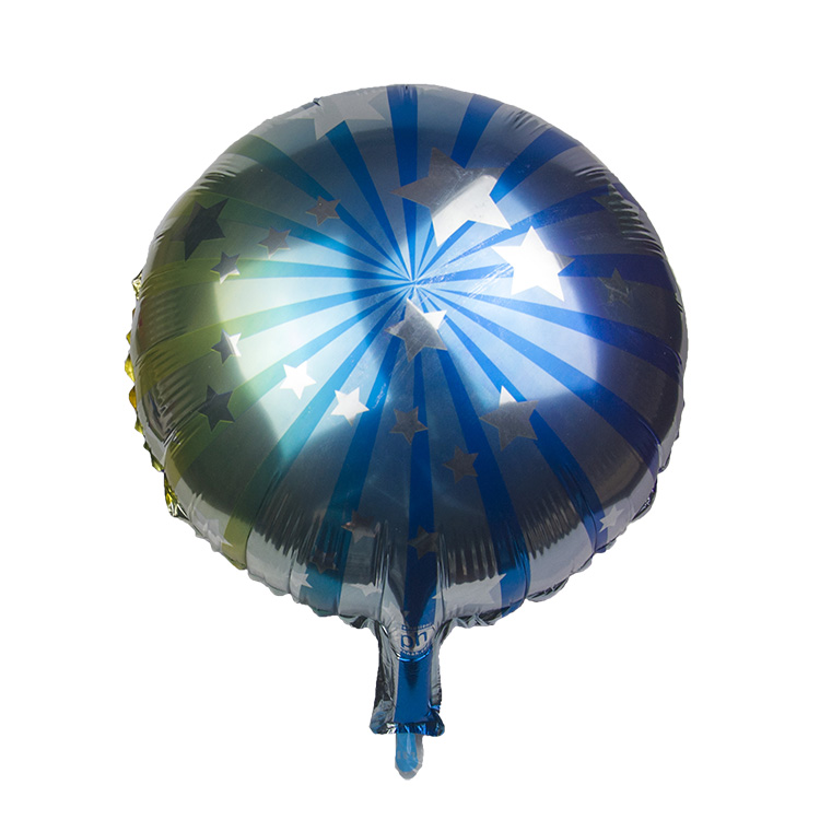 China factory 18 inch round shape customized mylar balloon