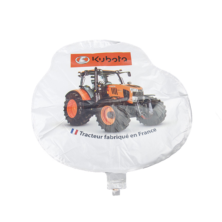 EN71 approved printing tracteur fabrique en France foil balloon