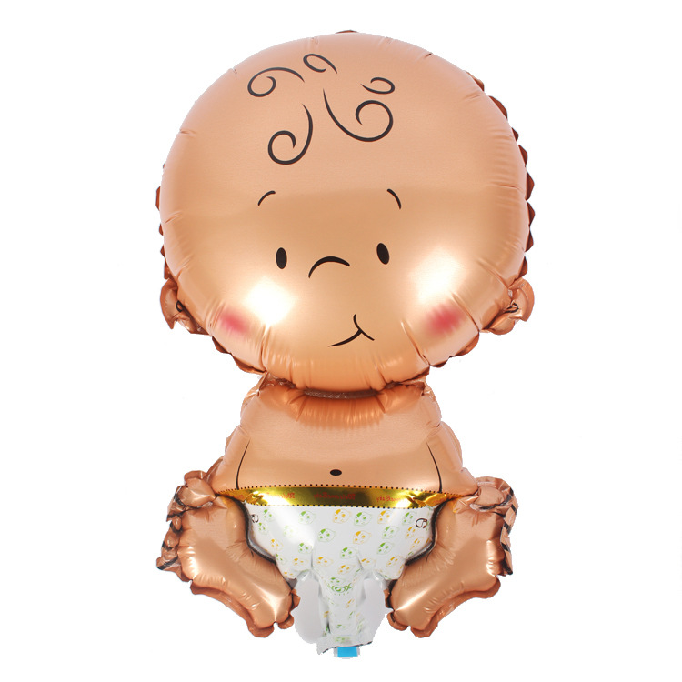 Party supply baby shower gifts cute baby mylar balloon