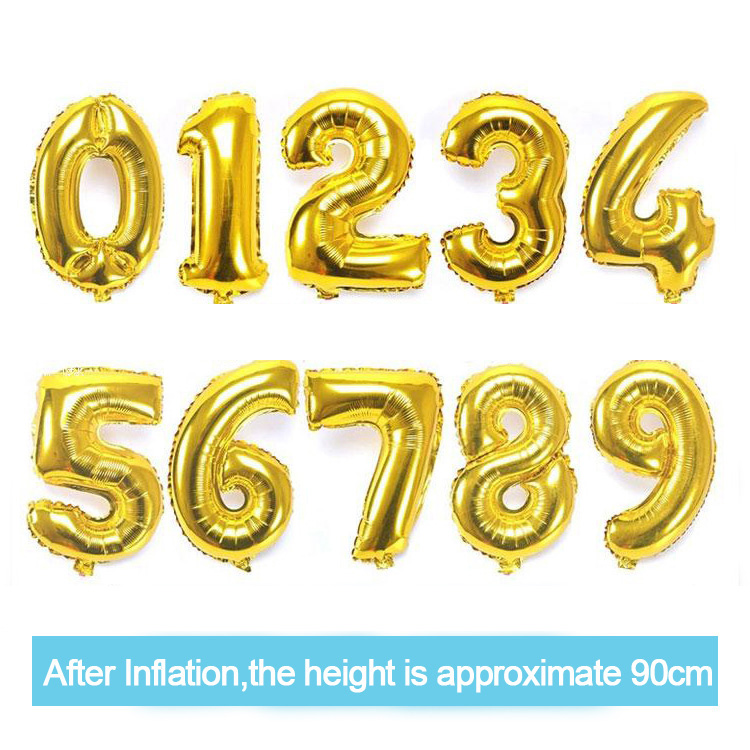 balloons numbers