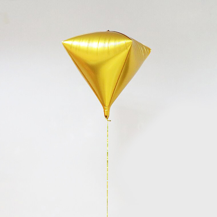 24 Inch Wedding Party Decoration Baloon Diamond Shape Foil Helium Balloons