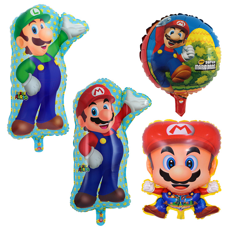 Foil Super Mario Balloons