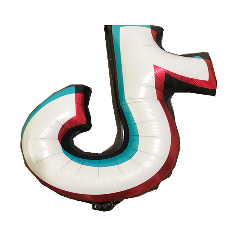 Amazon Hot Sell Shaped Tik tok Themed Party Decoration INS