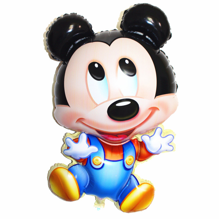 Cartoon mylar Mickey Mouse balloons for party decoration